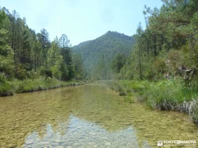 Hoz del Río Escabas-Serranía de Cuenca;puente del pilar viajes ruta romana astorga viajes de grupo